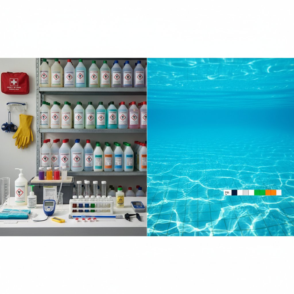 Pool chemical testing